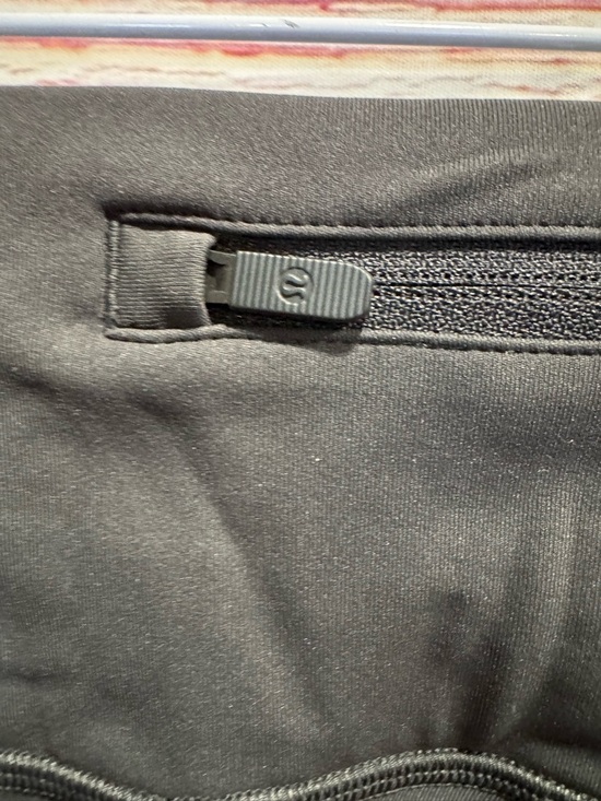 Lululemon Throwback Inspire High-
Rise Crop 21" in Graphite Grey / Black Sz 4 - Picture 7 of 14